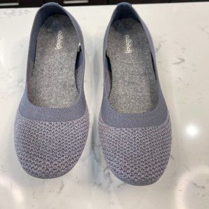 Allbirds Woven Tree Breezers Gray Ballet Flats